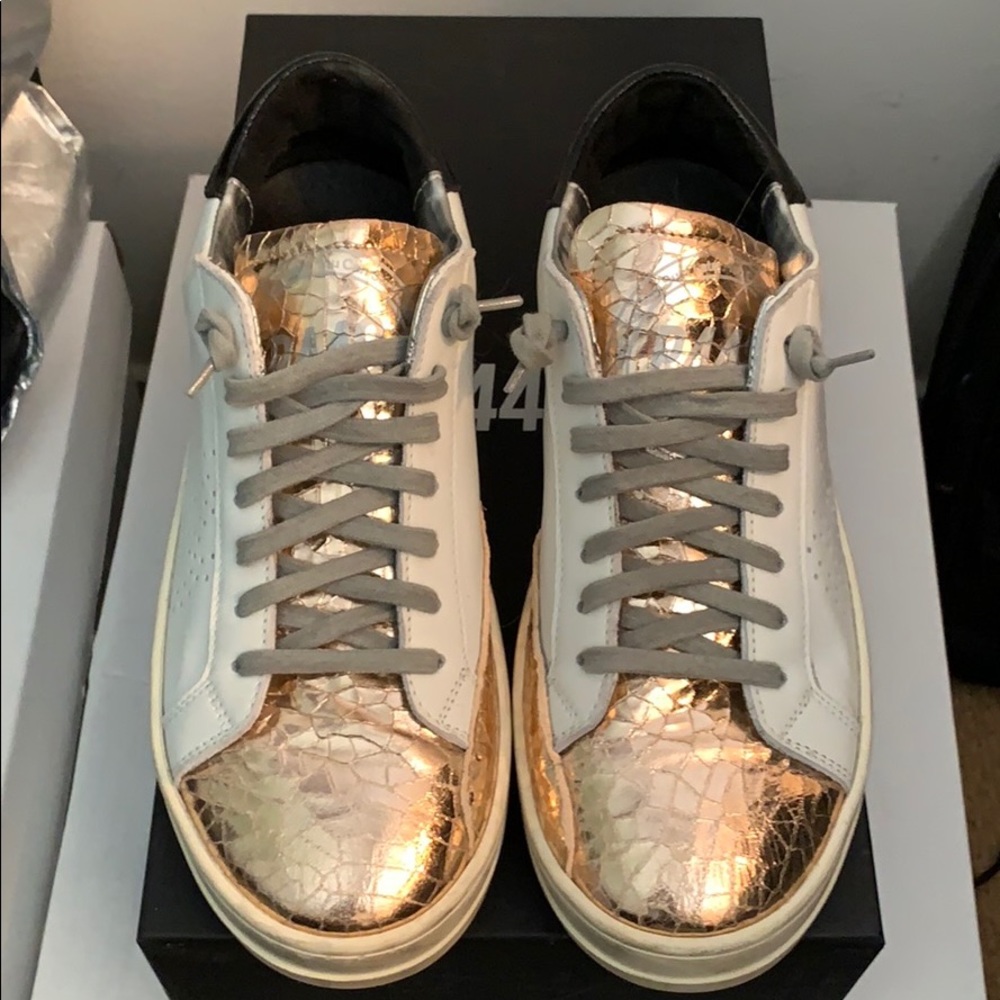 P448 Rose Gold Sneakers